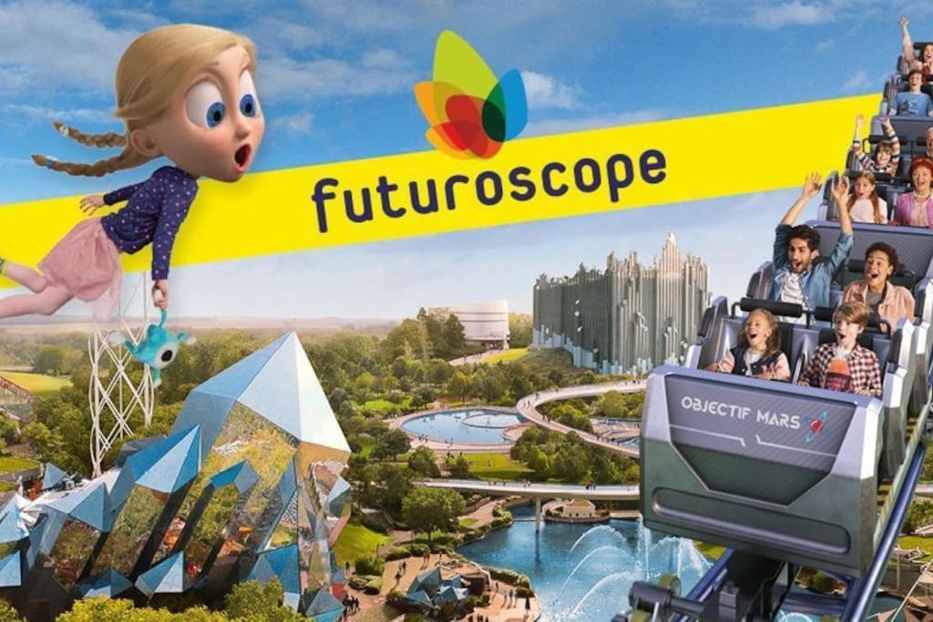 Maisons Martigny A - Proche Futuroscope Et Aquascope Chasseneuil-du-Poitou Eksteriør billede